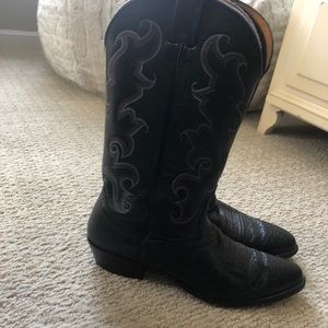 Black Cowboy boots